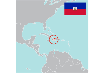 Map of Haiti