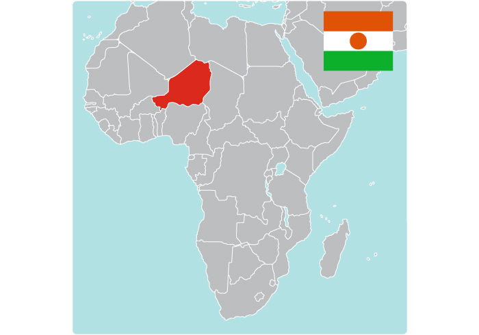 Map of Niger