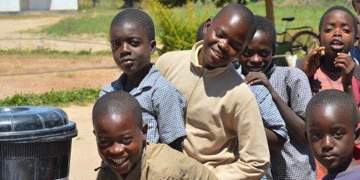 Sponsorship in Zambia helps children grow up healthy like these boys. Photo Credit: Save the Children 2016.