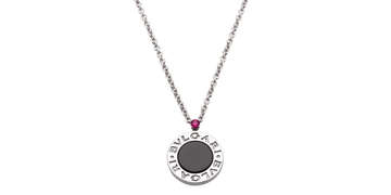 Since beginning its unique partnership in 2009 with Save the Children, Bvlgari has raised over $85 million globally through sales of an iconic Save the Children jewelry collection. This is a necklace. Photo credit: Save the Children 2018.