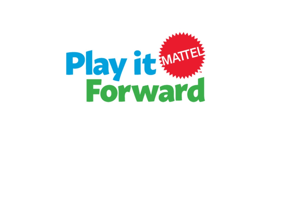 The Mattel Play It Forward logo