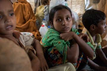 In 2017, we felt strongly that the plight of the Rohingya people could not be ignored. More than half of a million children and families are in dire need of immediate lifesaving aid and our group raised funds toward helping children there. Photo credit: Upstate New York Friends of Save the Children.