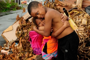 In 2017, we provided critical aid for the children and families facing massive devastation in Puerto Rico and the Dominican Republic, so they can recover and rebuild their lives. Photo credit: Upstate New York Friends of Save the Children.