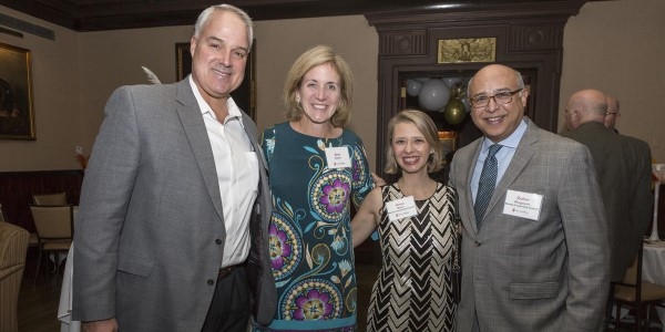 The Boston Leadership Council held a fundraiser at the Harvard Club in Boston to support children in Lebanon.