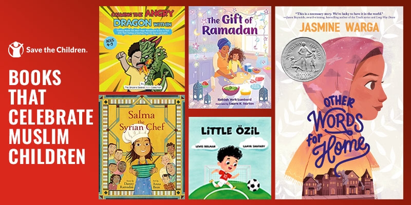 A collection of book covers from children's books that celebrate Ramadan. 