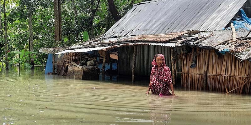 In Pakistan, families wade through waist-high water following one of the country's worst floods in decades.