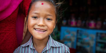 A picture of Anuja from Nepal.
