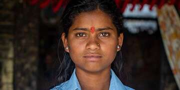 Gender inequality in Nepal impacts girls like Sixteen-year-old Sonu, pictured. 