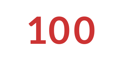 Graphic showing 100 as in the record number of years since the last major earthquake in Turkey.
