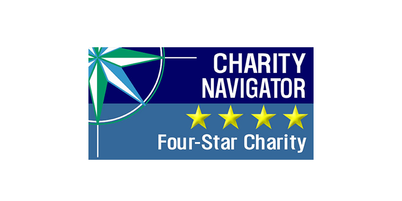 Charity Navigator's blue and yellow logo.