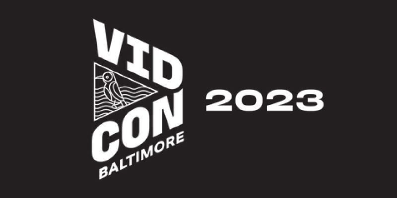 Vidcon Baltimore logo