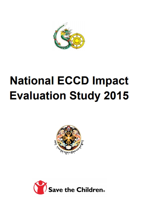 National ECCD Impact Evaluation Study 2015 - Bhutan Cover