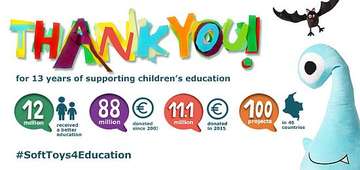 Thank You for 13 Years of Supporting Children's Education