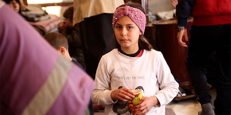 Save the Children is supporting temporary shelters in North West Syria