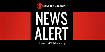 Save the Children Breaking News Graphic