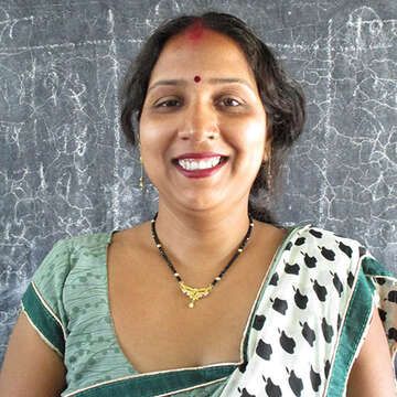 Mira is a teacher in Nepal.