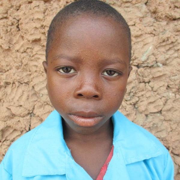 A headshot of Helio, a sponsored child from Mozambique.