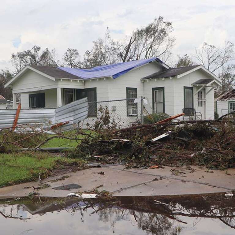 Hurricane Laura caused massive damage to communities in the Gulf Coast.